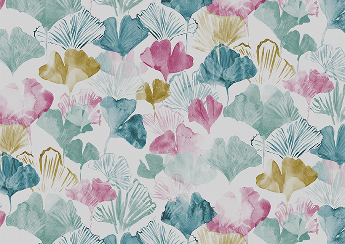 Palm Beach Faux Silk, Tropicana - Twist&Fit Roman Blind - Image 7